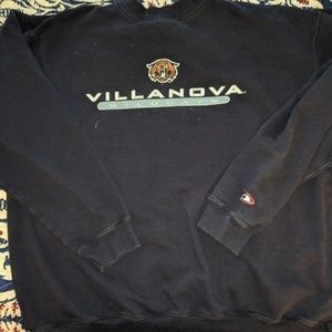Villanova crew cut sweater
